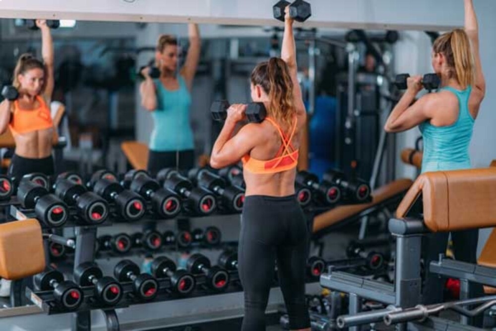 Friends-exercising-with-weights-Bay-Pavillions-Batemans-Bay-NSW-Travellarks - Travellarks Friends-exercising-with-weights-Bay-Pavillions-Batemans-Bay-NSW-Travellarks.