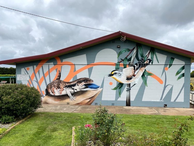 Thomas-Jacksons-Murals-Taralga-NSW-Travellarks - Travellarks Thomas-Jackson-Mural-Taralga-NSW-Travellarks