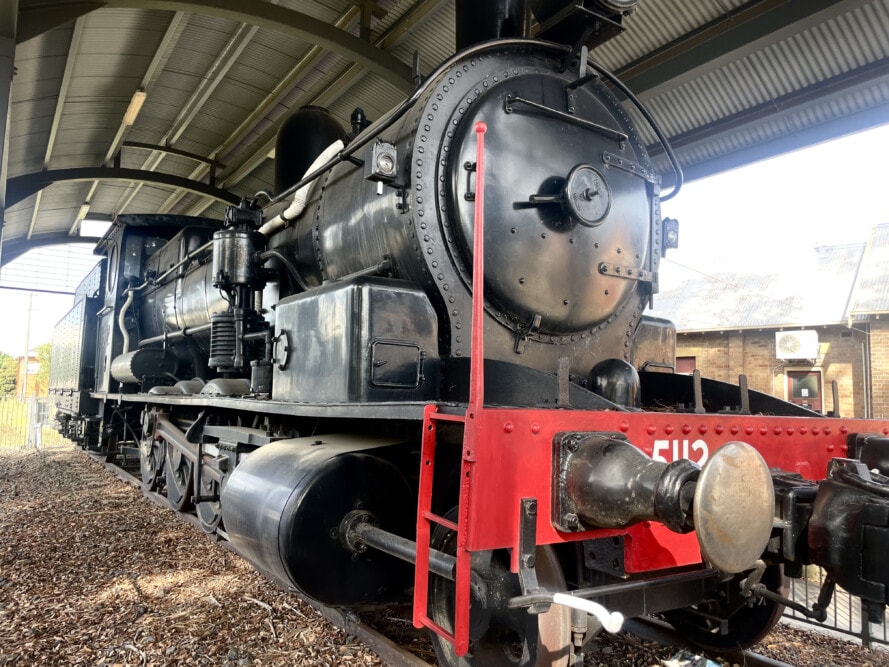 Loco-outside Bathurst-Train-Station-NSW-Travellarks - Travellarks Loco-outside Bathurst-Train-Station-NSW-Travellarks.heic