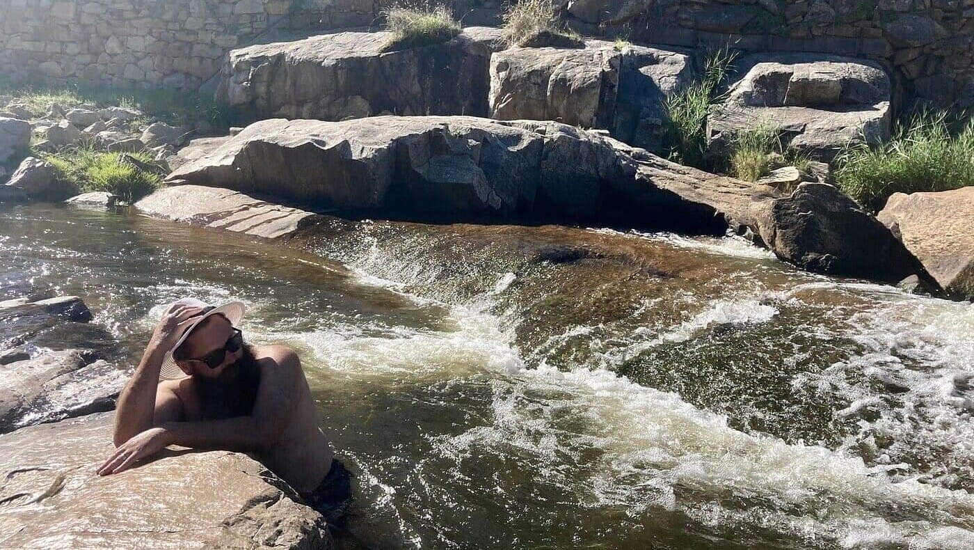 AdelongFallsswimMtAdrahNSWTravellarks jpg Travellarks Getaways Dog on a Tuckerbox Gundagai NSW Travellarks