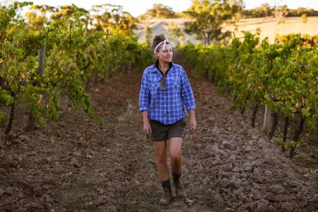 ClarewinemakerKerriThompsonSkillogaleeSATravellarks Travellarks Getaways Clare winemaker Kerri Thompson SA Travellarks