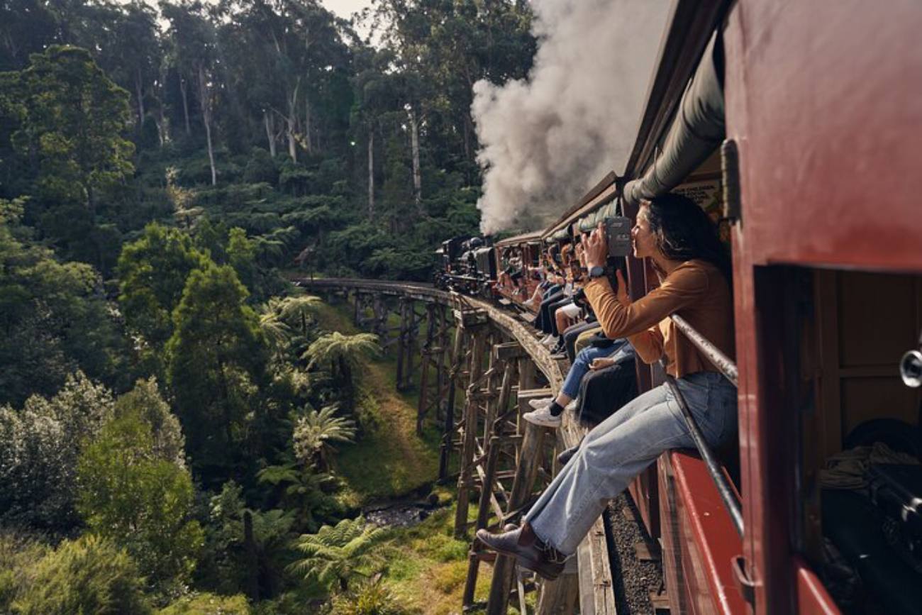 PuffingBillySteam TrainTourVICTravellarks Travellarks Getaways Puffing Billy Steam Train Tour VIC Travellarks