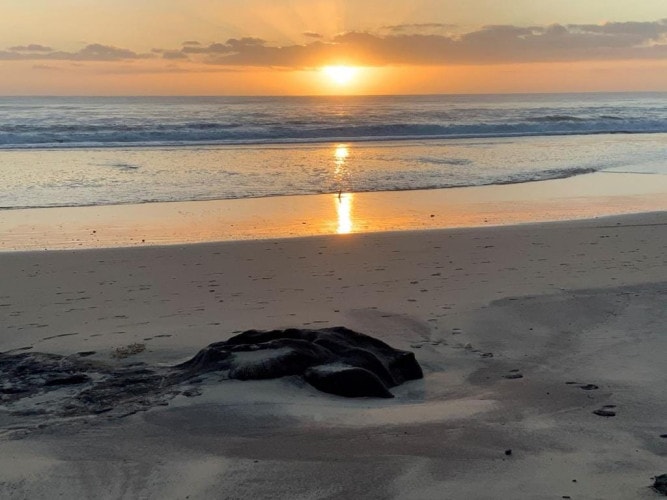 Sunset at Rainbow Beach near Jemingars Place, Rainbow Beach QLD accommodation