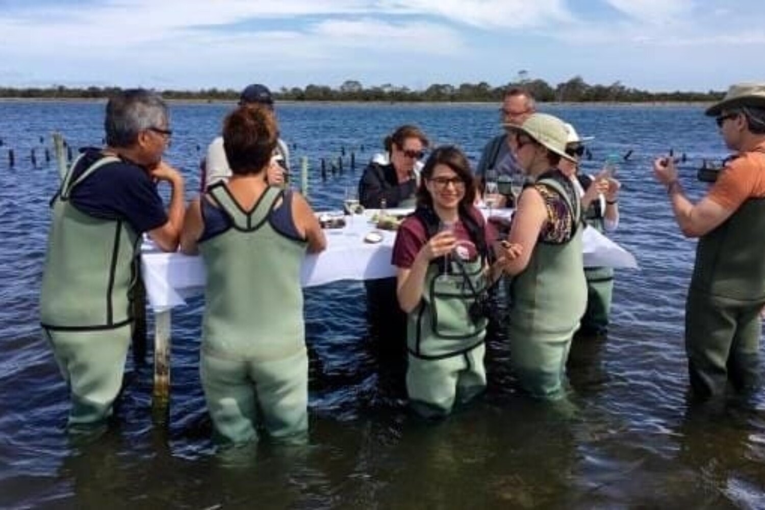 marine-oyster-farm-tour-freycinet-tasmania-dining-in-the-sea-travellarks-getaways things-to-do-around-freycinet-tasmania